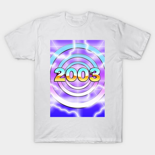 Electronic 2003 T-Shirt by nickemporium1